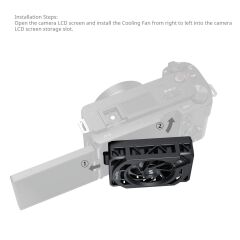 SmallRig 5152 Sony Seçili Kameralar için Soğutma Fanı