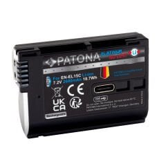 Patona Platinum Nikon EN-EL15C Batarya Pil (1363)