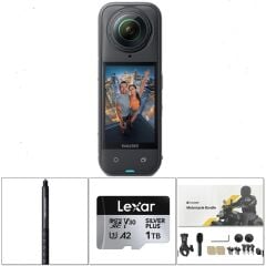 Insta360 X5 Motorsiklet Kiti (Görünmez Çubuk, 1 TB Hafıza Kartı Dahil)