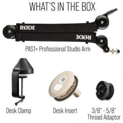Rode PSA1+ Mikrofon Kolu (Siyah)