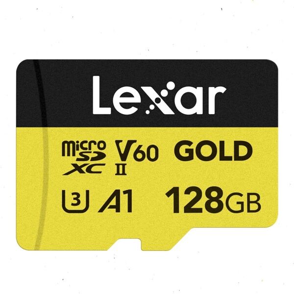 Lexar 128GB Professional GOLD UHS-II microSDXC Hafıza Kartı