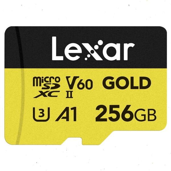 Lexar 256GB Professional GOLD UHS-II microSDXC Hafıza Kartı
