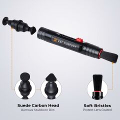 K&F Concept KF1917 3'ü 1 Arada DSLR Fotoğraf Makinesi Temizleme Seti