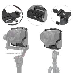 SmallRig 3933  FT-XH / VG-XH Pil Yuvası  ile FUJIFILM X-H2 / X-H2S için  Çok Fonksiyonlu Kafes