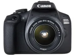Canon EOS 2000D EF-S 18-55mm f/3.5-5.6 IS II Lensli Fotoğraf Makinesi