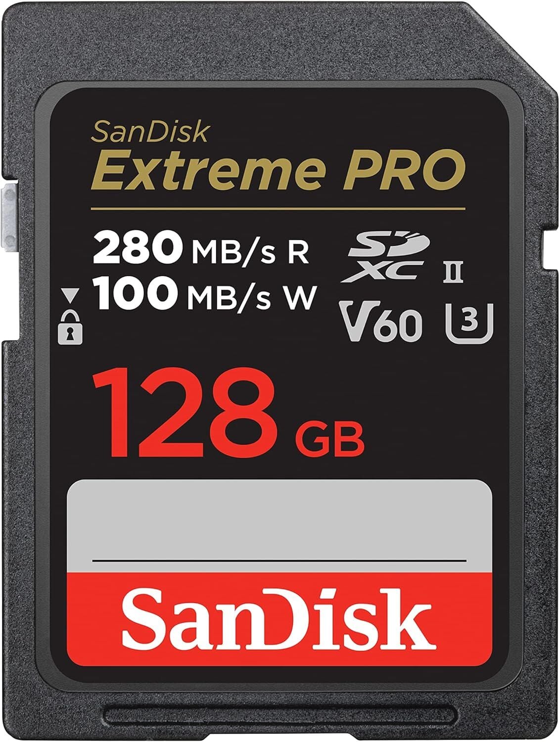 SanDisk 128GB Extreme PRO UHS-II SDXC 280MB/s V60 Hafıza Kartı