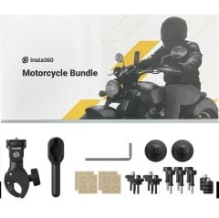Insta360 X5 Motosiklet Kiti + Action Görünmez Çubuk
