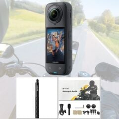 Insta360 X5 Aksiyon Kamerası - Motosiklet Kiti+aksiyon stick