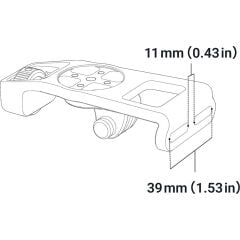 Insta360 Bike Computer Mount (Independent Handlebars)