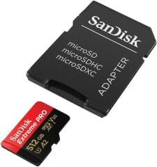 SanDisk 512GB Extreme Pro MicroSDXC Hafıza Kartı (200mb/s)