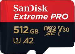 SanDisk 512GB Extreme Pro MicroSDXC Hafıza Kartı (200mb/s)