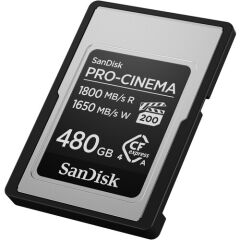 SanDisk 480GB PRO-CINEMA CFexpress Tip A Kart