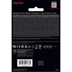 SanDisk 960GB PRO-CINEMA CFexpress Tip A Kart