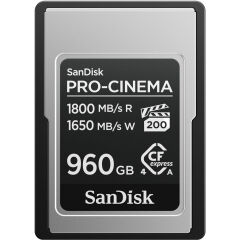 SanDisk 960GB PRO-CINEMA CFexpress Tip A Kart