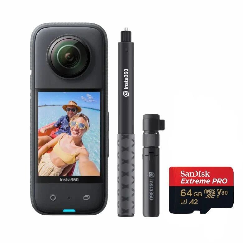 Insta360 X3 Aksiyon Kamera - Bullet Time Kit