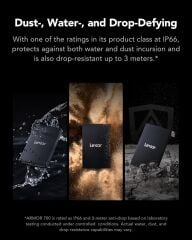 Lexar 4TB ARMOR 700 Taşınabilir SSD Harddisk (2000 MB/s)