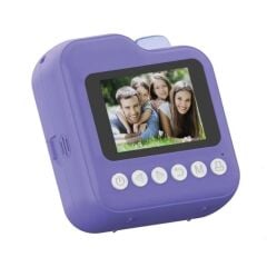 Torima TRM-CMR15 Dijital Çocuk Kamerası Termal Baskılı Yazıcı (Mor)