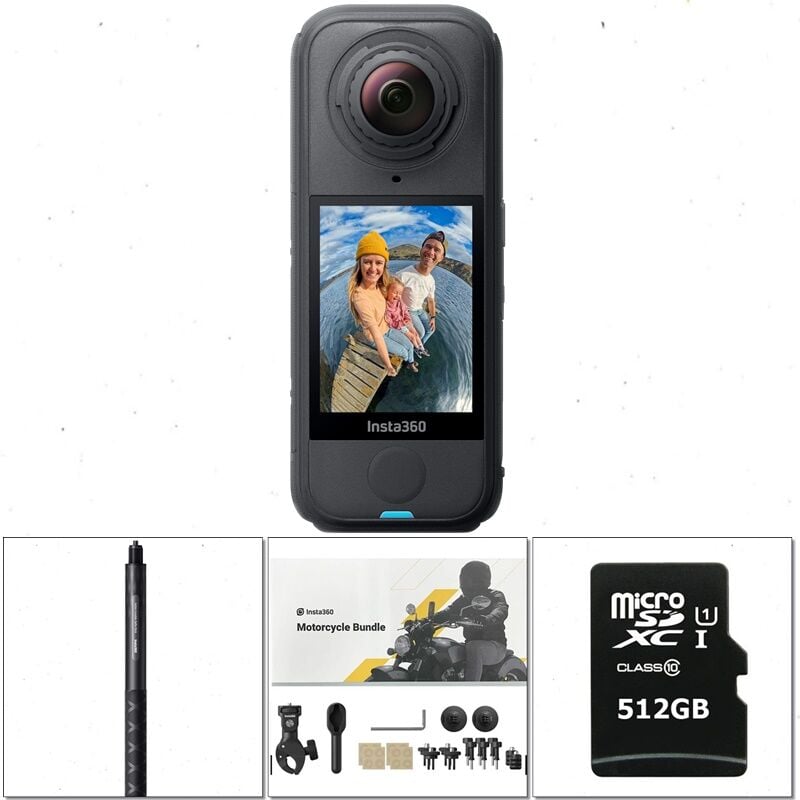 Insta360 X4 Air Motor Kiti (Action Çubuk + 512GB Kart)