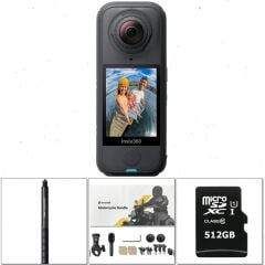 Insta360 X4 Air Motor Kiti (Action Çubuk + 512GB Kart)