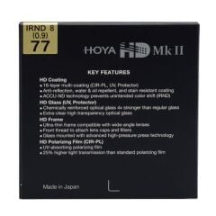 Hoya 82mm HD MK II IR ND8 3 Stop Filtre