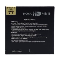 Hoya 82mm HD MK II IR ND8 3 Stop Filtre