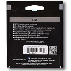 Hoya 62mm Fusion Antistatic UV Filtre
