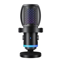 BOYA CastMic G40 RGB Aydınlatmalı Gürültü Engellemeli USB Mikrofon ve Masa Standı