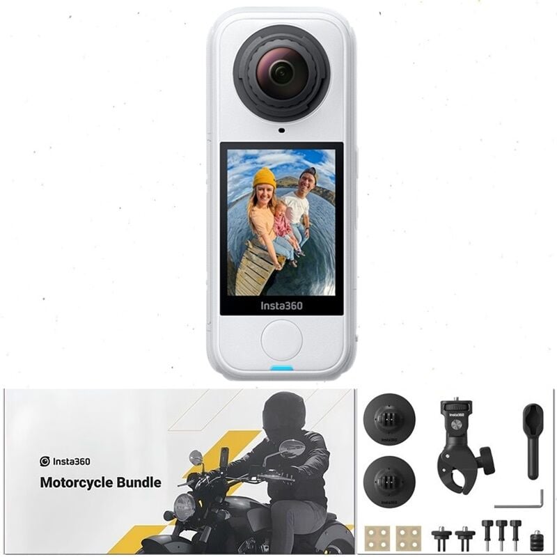 Insta360 X5 360° 8K Kamera (Beyaz) Motor Kit