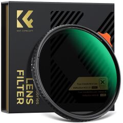 K&F Concept 77mm NANO-X ND2-32  (1-5 Stop) True Color Ultra  Değişken Filtre