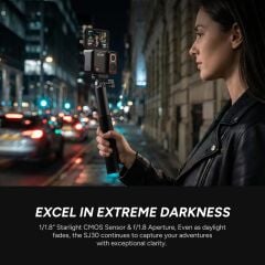 SJCAM SJ30 Charging Combo 4K WiFi Aksiyon Kamerası