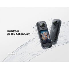 Insta360 X5 Aksiyon Kamerası - Essentials Kit