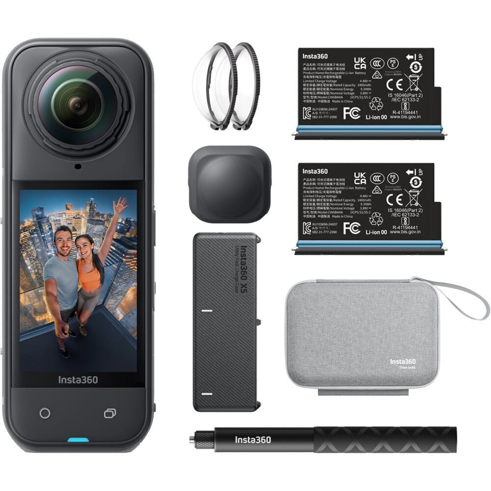 Insta360 X5 Aksiyon Kamerası - Essentials Kit