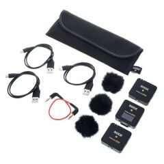 Rode Wireless Go II - 2 Kişilik Kablosuz Yaka Mikrofonu