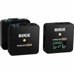 Rode Wireless Go II - 2 Kişilik Kablosuz Yaka Mikrofonu (RESMİ TÜRKİYE GARANTİLİ)