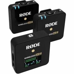 Rode Wireless Go II - 2 Kişilik Kablosuz Yaka Mikrofonu (RESMİ TÜRKİYE GARANTİLİ)