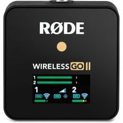 Rode Wireless Go II - 2 Kişilik Kablosuz Yaka Mikrofonu (RESMİ TÜRKİYE GARANTİLİ)
