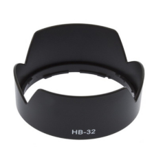 Lens Hood Nikon için HB-32 Yaprak Parasoley (18-140mm,18-105mm,18-70mm,18-135mm)