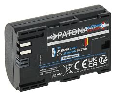 PATONA 1361 Platinum Battery with USB-C Input f. Canon LP-E6NH