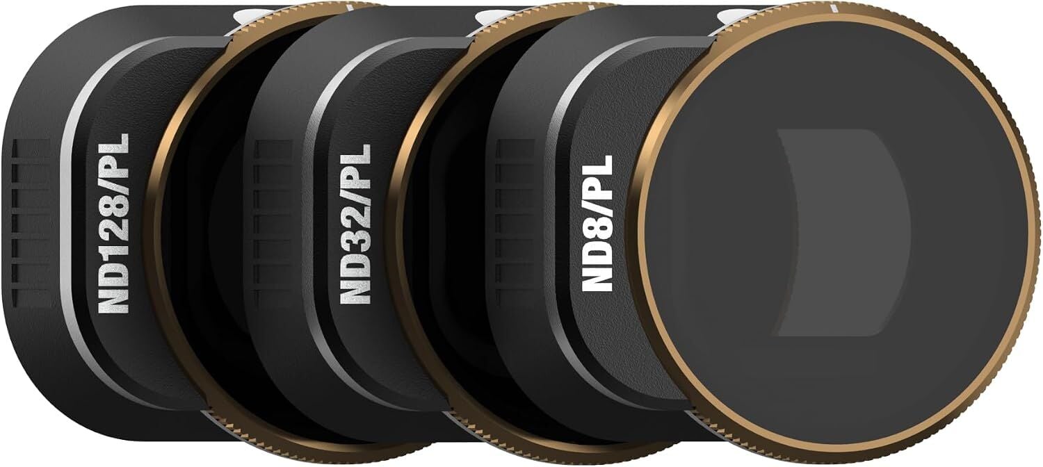 PolarPro Vivid Collection ND/PL Filtre Seti (ND8/PL, ND32/PL, ND128/PL) – DJI Mini 4 Pro