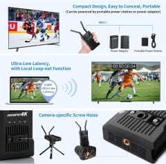 Forbetdis JM300 Pro 4K Kablosuz Görüntü Aktarıcı