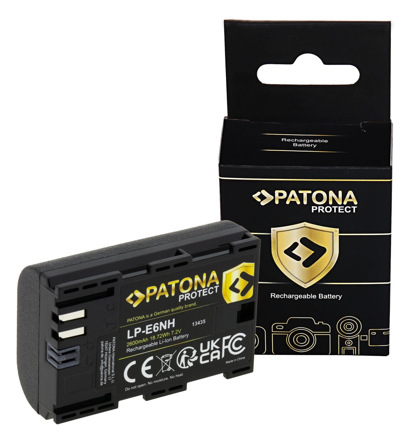 PATONA 13435 PROTECT Battery f. Canon LP-E6NH