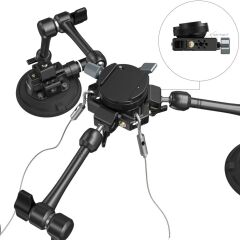 SmallRig  SC-15K 3565B 4 Kollu Vantuz Araç Çekimi için Kamera Montaj Kiti