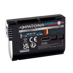 Patona Platinum Nikon EN-EL15C Batarya Pil (1363)