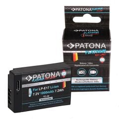 Patona Platinum Canon LP-E17 Batarya Pil (1352)