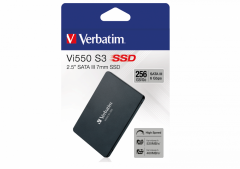 VERBATIM 49351 - 256GB VI550 S3 2.5'' SATA SSD (Okuma 550MB/sn. - Yazma 460MB/sn.)
