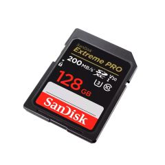 SanDisk 128GB Extreme Pro SDHC/SDXC Hafıza Kartı (200mb)