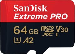 SanDisk 64GB Extreme Pro MicroSDXC Hafıza Kartı (200mb/s)