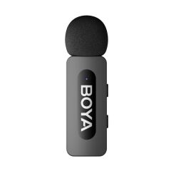 Boya BY-V1 Wireless Tekli Yaka Mikrofonu Lightning (Yeni Versiyon)