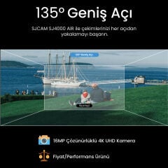 SJCAM SJ4000 Air 4K Aksiyon Kamerası