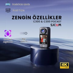 SJCAM C300 4K WiFi Aksiyon Kamerası